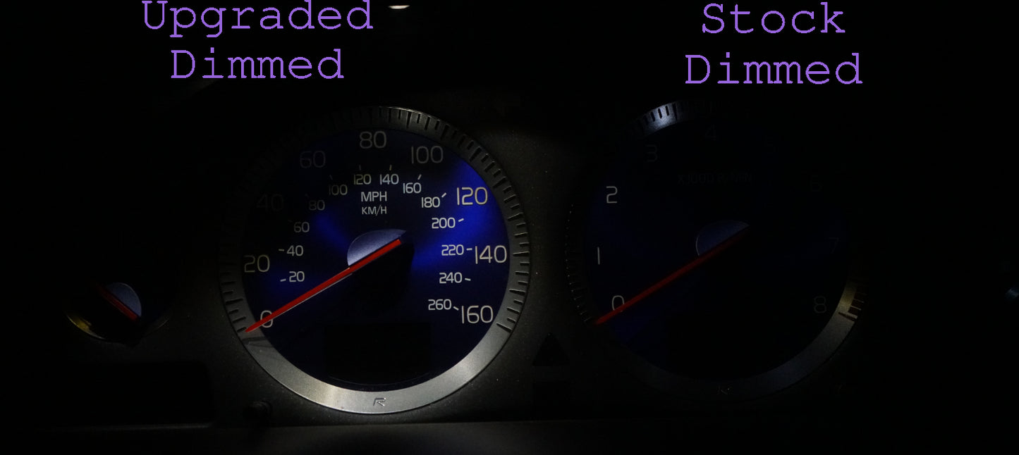 Volvo V70R & S60R Extra Bright Gauge Cluster LED Kit